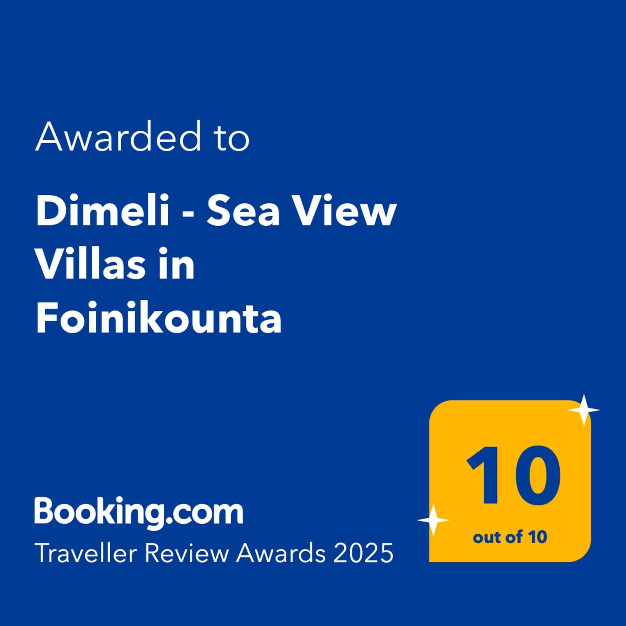 Dimeli - Sea View Villas In Foinikounta Finikounta Exteriör bild